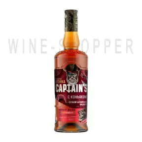 Ликер Captain's with Cognac and Juicy Altay Cherry 0.5 л