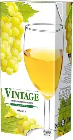 Вино Torgovyj Dom Viktoria Vintage White Dry Tetra Pak, 1 л