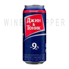 Сидр Очаково Джин & Тоник в жестяной банке 0.45 л