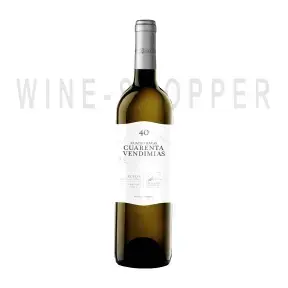 Вино Cuatro Rayas Cuarenta Vendimias Verdejo Rueda DO 0.75 л
