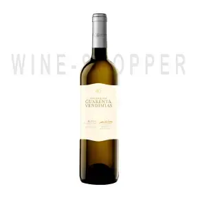 Вино Cuatro Rayas Cuarenta Vendimias Sauvignon Rueda DO 0.75 л