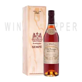 Арманьяк Sempe Vieil Armagnac gift box 1963 0.7 л