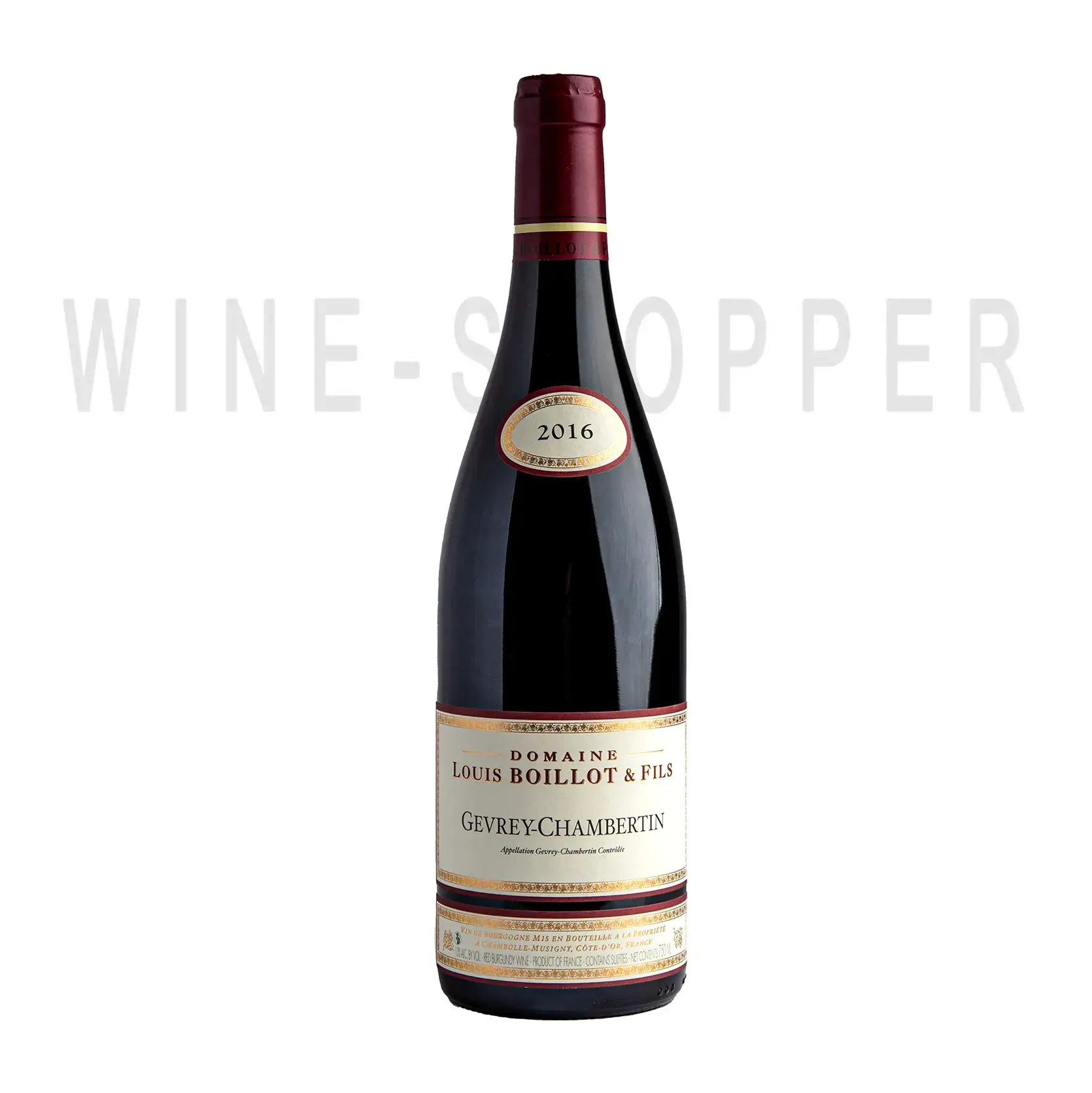 Вино Domaine Louis Boillot & Fils Gevrey-Chambertin AOC 2016 0.75 л