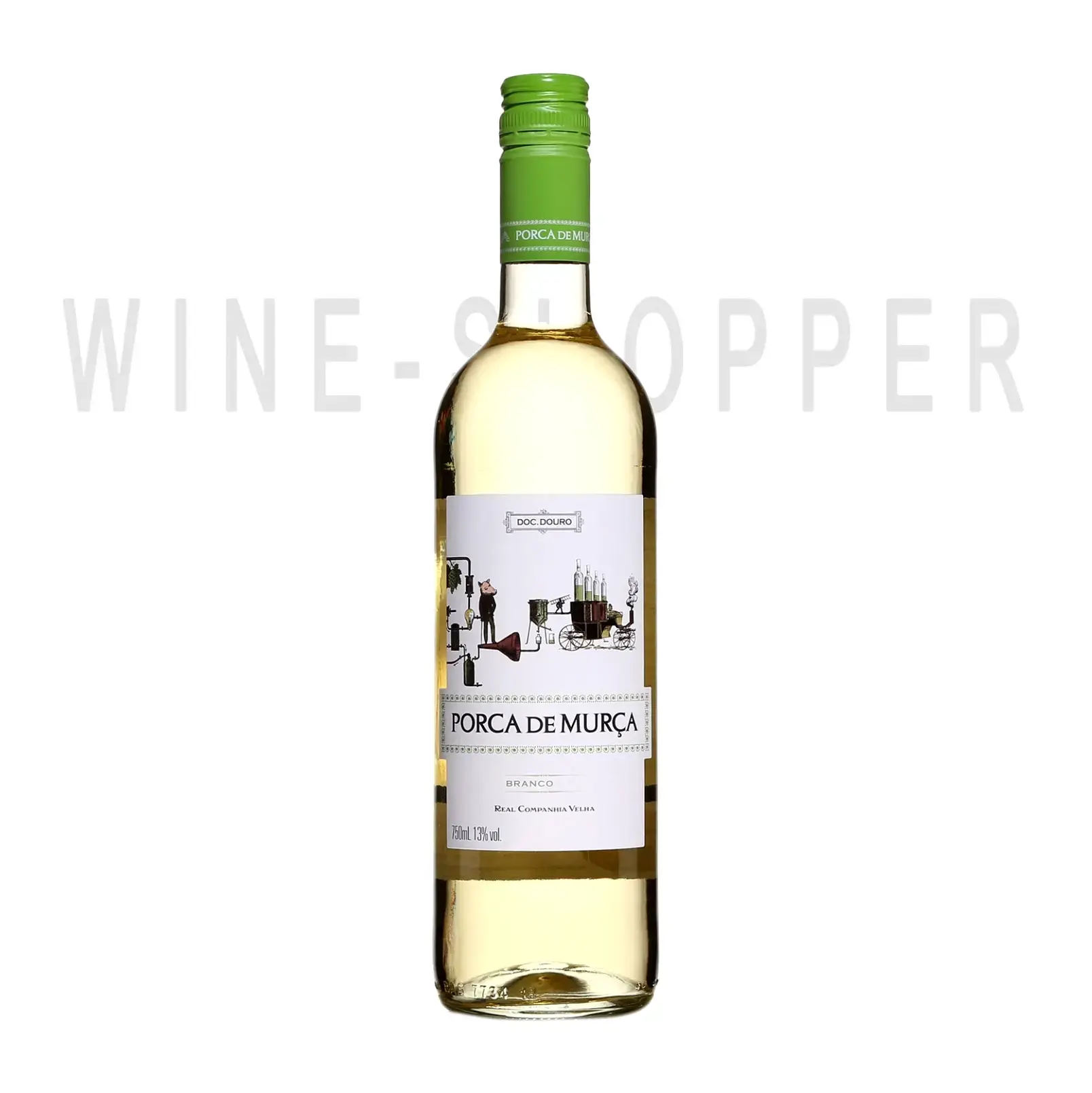 Вино Real Companhia Velha Porca de Murca Branco Douro DOC 2021 0.75 л