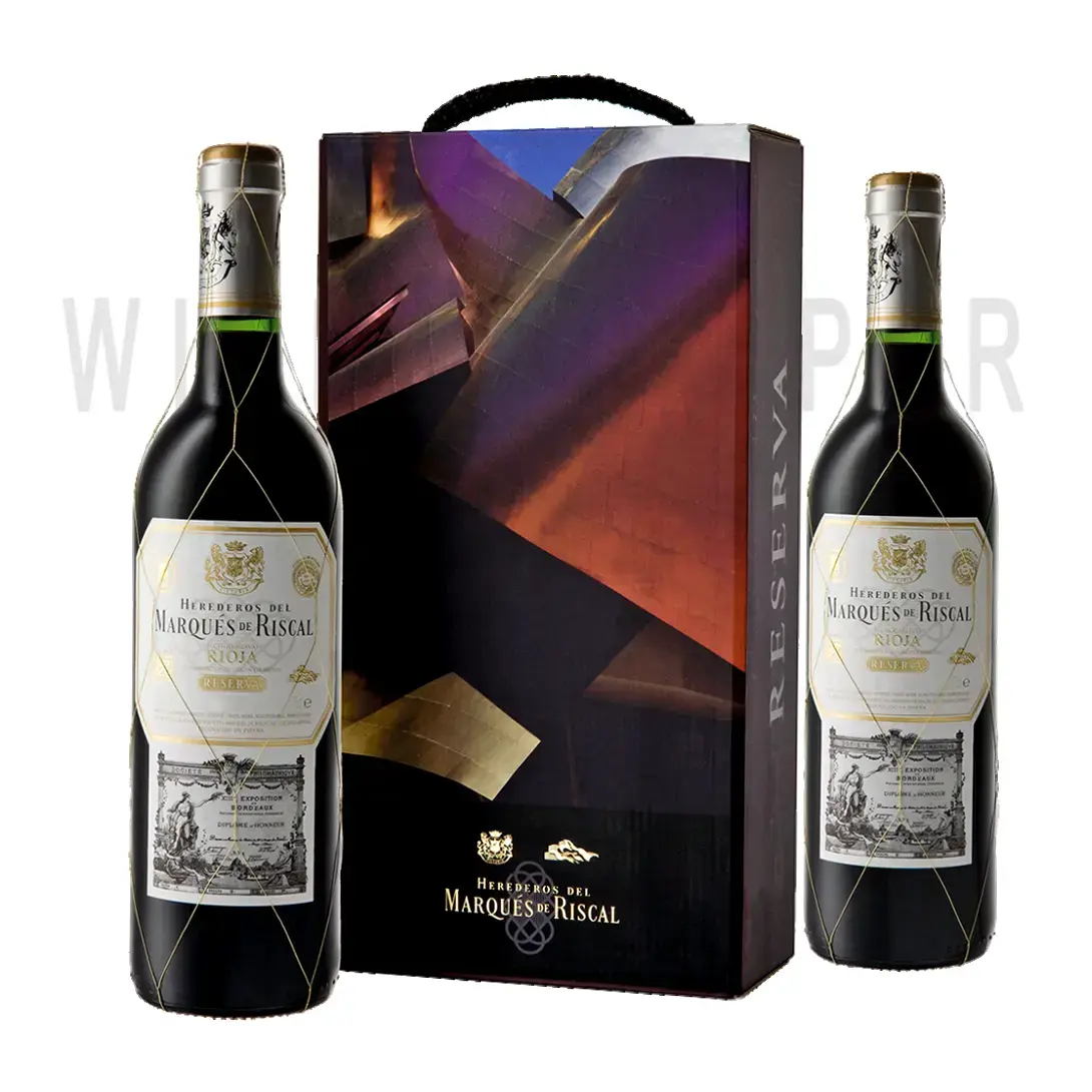 Вино Набор Herederos del Marques de Riscal Reserva x 2 0.75 л