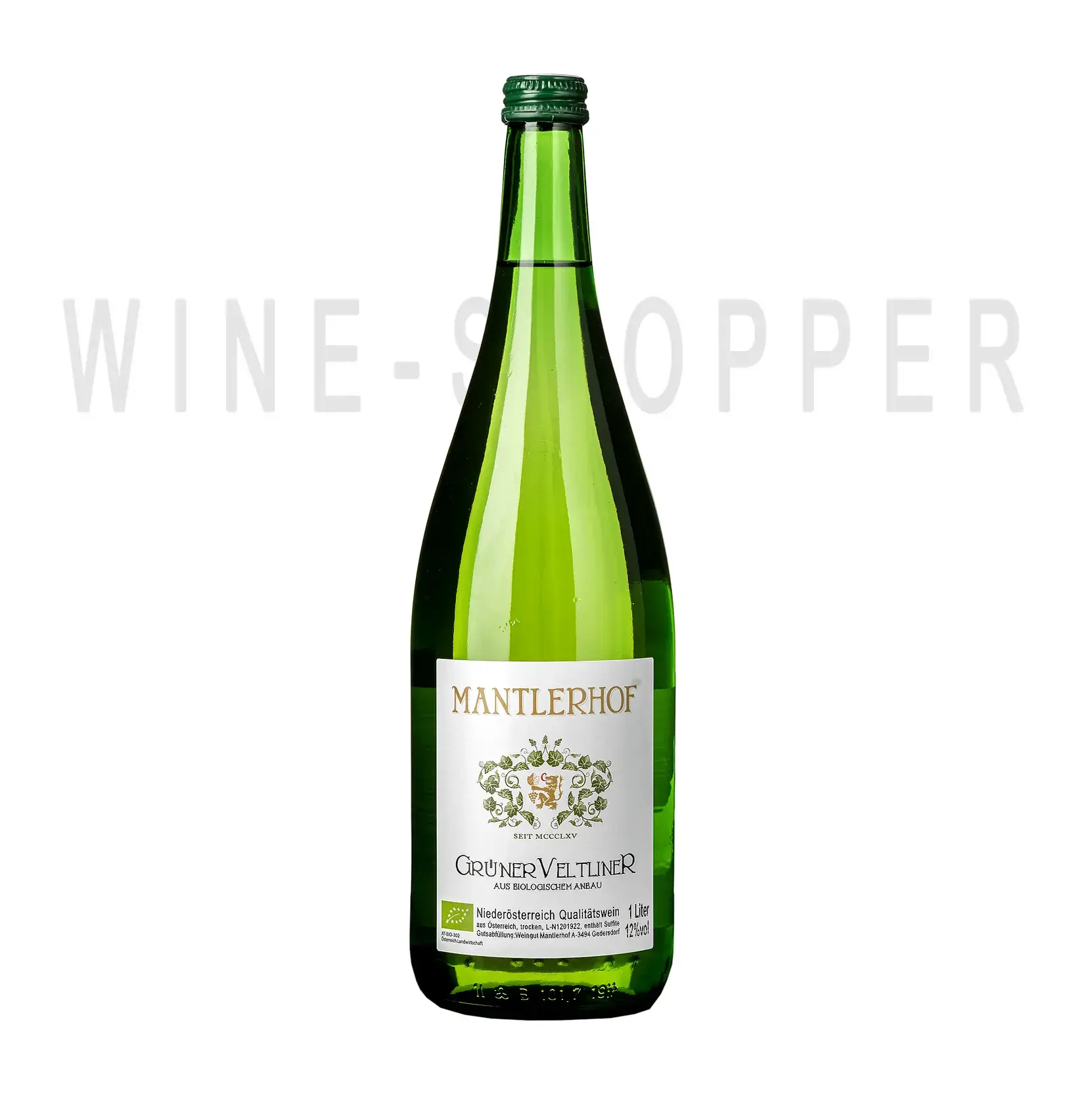 Вино Weingut Mantlerhof Gruner Veltliener aus Biologischem Anbau 2021 1 л