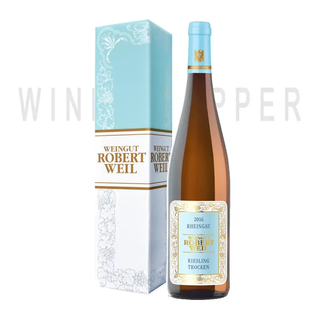 Вино Rheingau Riesling Trocken 2016 0.75 л