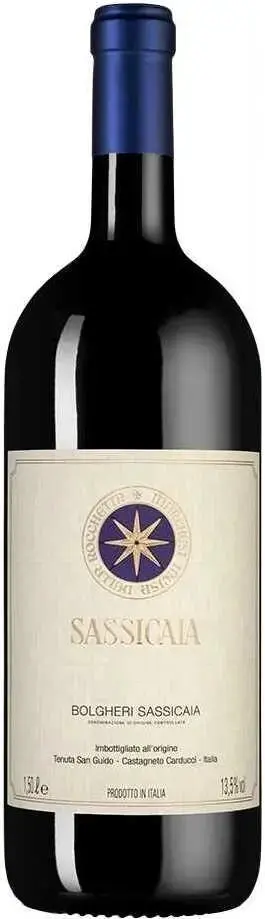 Вино Sassicaia, 2019, 1.5 л