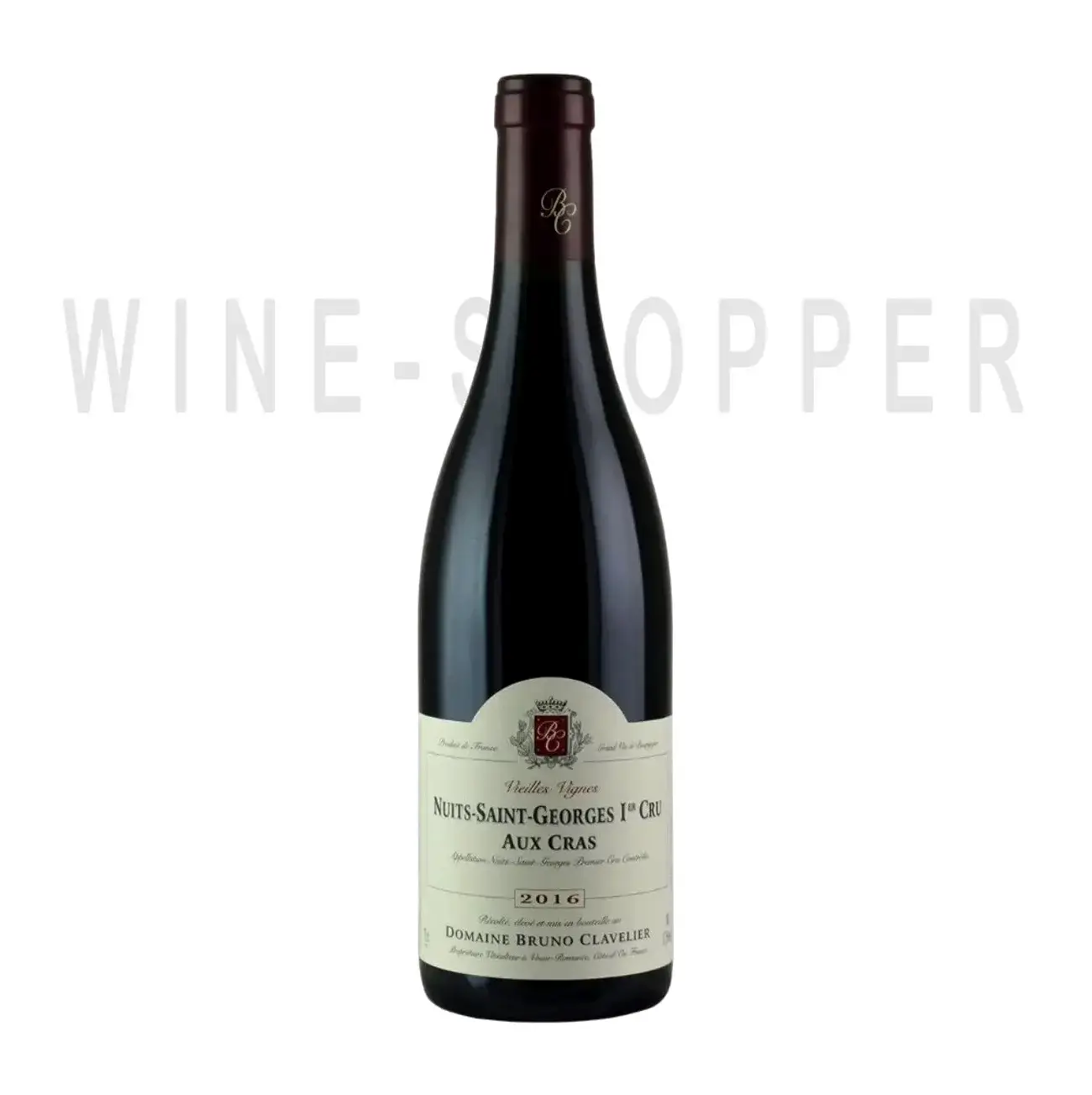 Вино Domaine Bruno Clavelier Nuits-Saint-Georges 1er Cru Aux Cras Vieilles Vignes AOC 2016 0.75 л