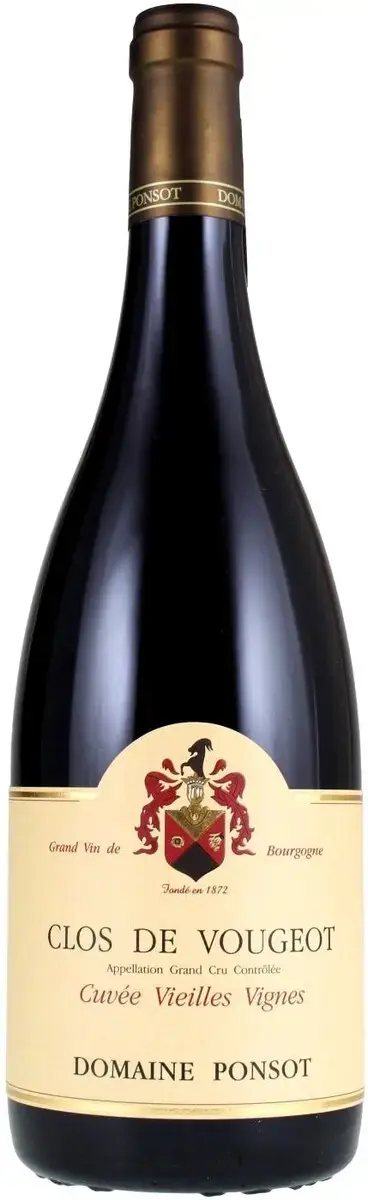 Вино Domaine Ponsot Clos de Vougeot Cuvee Vieilles Vignes Grand Cru AOC, 2015, 0.75 л