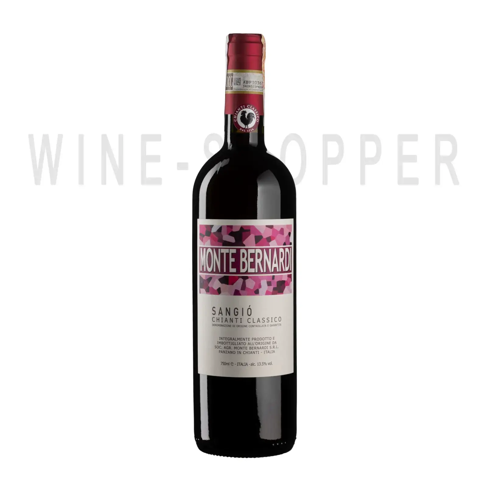Вино Monte Bernardi Sangio Chianti Classico DOCG 2020 0.75 л