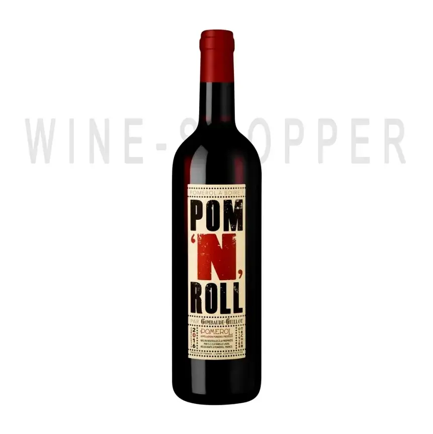 Вино Gombaude-Guillot Pom'N'Roll Pomerol 2019 0.75 л
