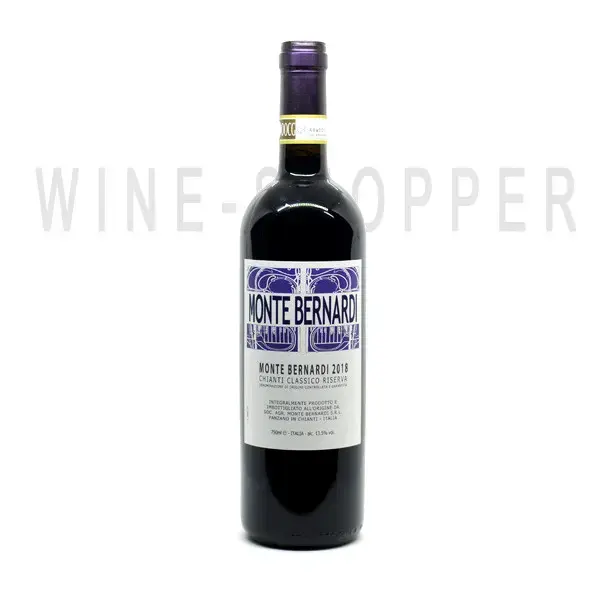 Вино Monte Bernardi Chianti Classico Riserva 2018 0.75 л
