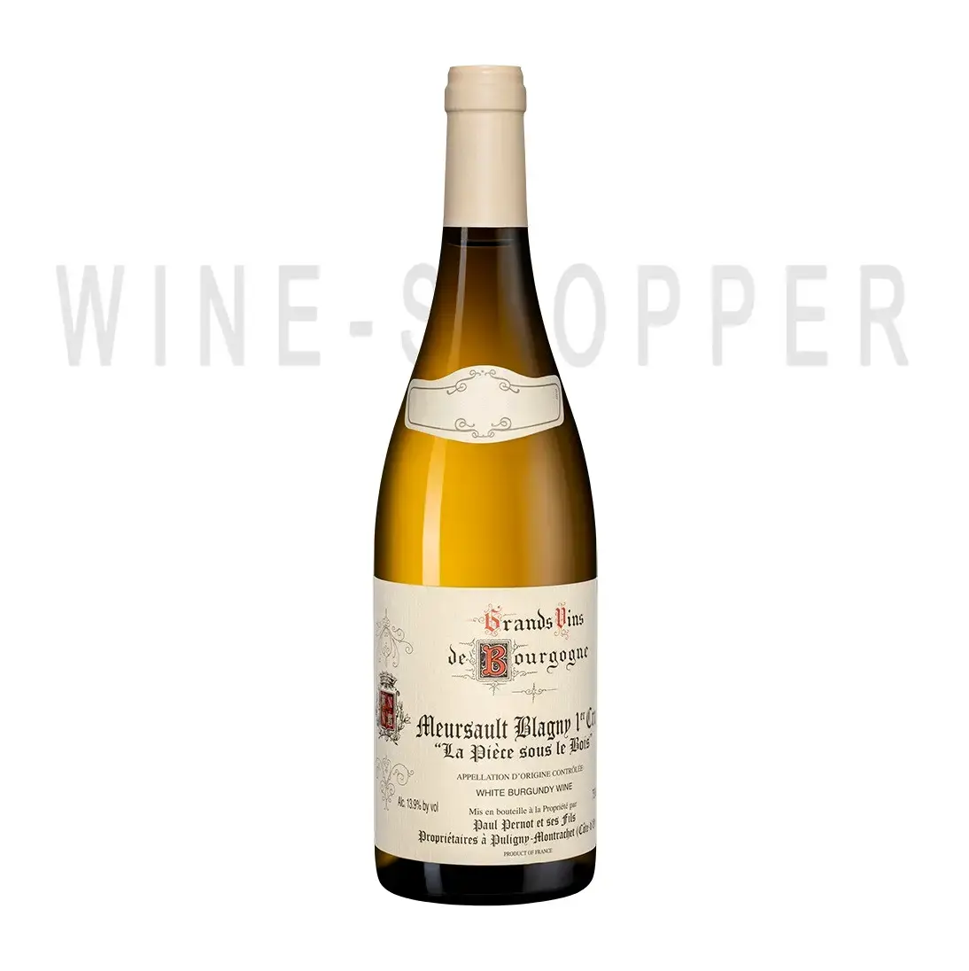 Вино Domaine Paul Pernot & Fils Meursault Blagny 1er Cru la Piece sous le Bois AOC 2019 0.75 л