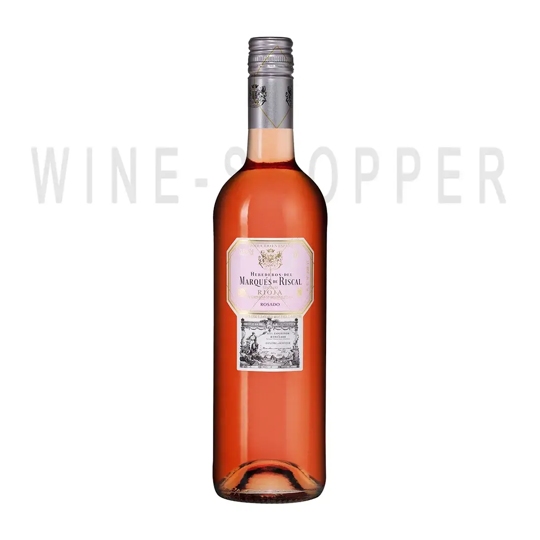 Вино Herederos del Marques de Riscal Rosado Rioja DOC 2021 0.75 л