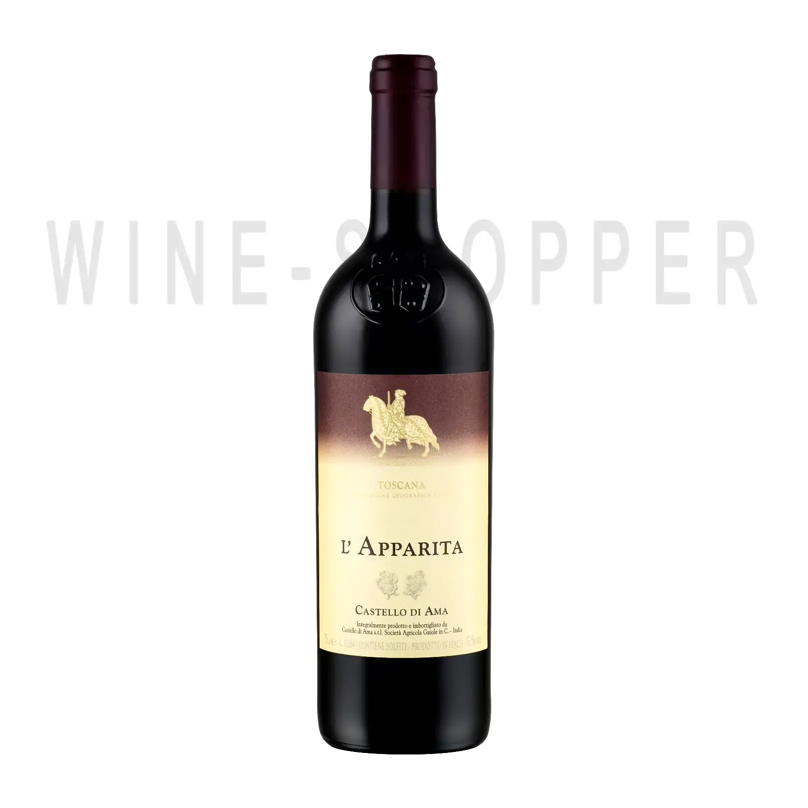 Вино Castello di Ama Merlot IGT l'Apparita 2018 0.75 л