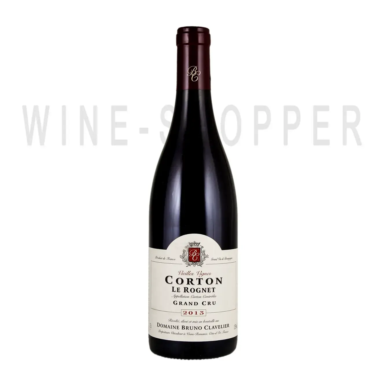 Вино Domaine Bruno Clavelier Corton Grand Cru Le Rognet Vieilles Vignes AOC 2011 0.75 л