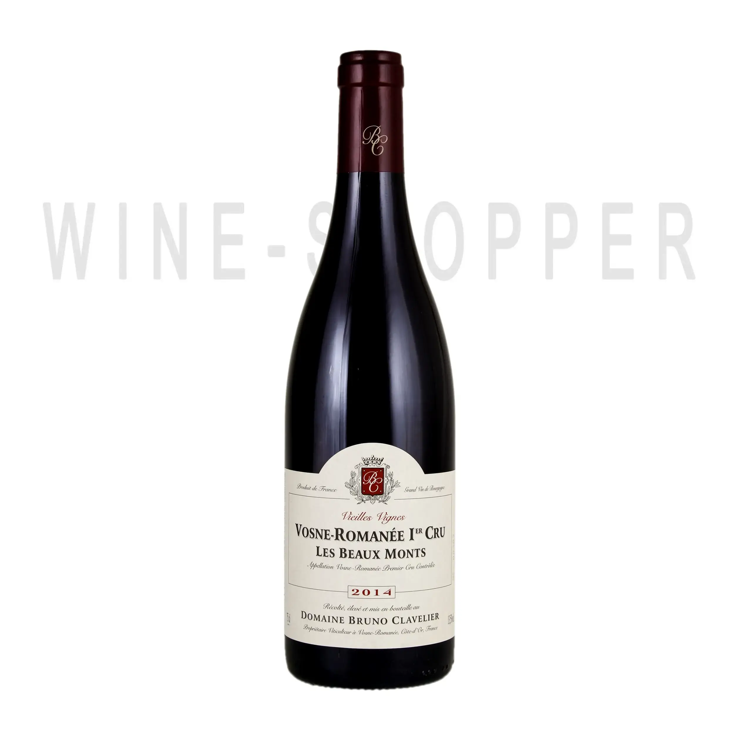 Вино Domaine Bruno Clavelier Vosne-Romanee 1er Cru Les Beaux Monts Vieilles Vignes AOC 2014 0.75 л