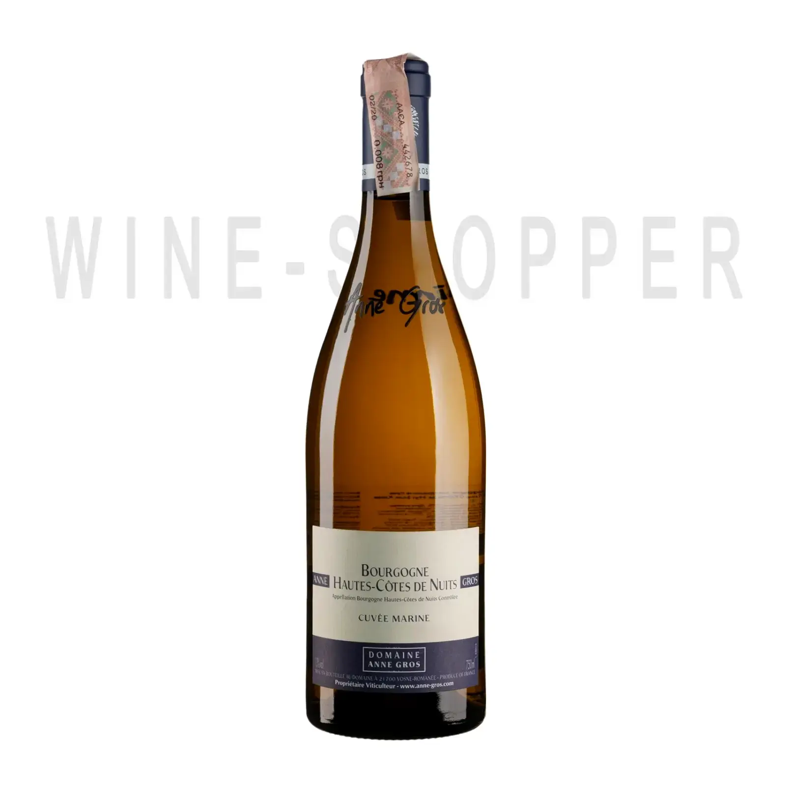 Вино Domaine Anne Gros Bourgogne Hautes Cotes de Nuits Blanc Cuvee Marine AOC 2019 0.75 л