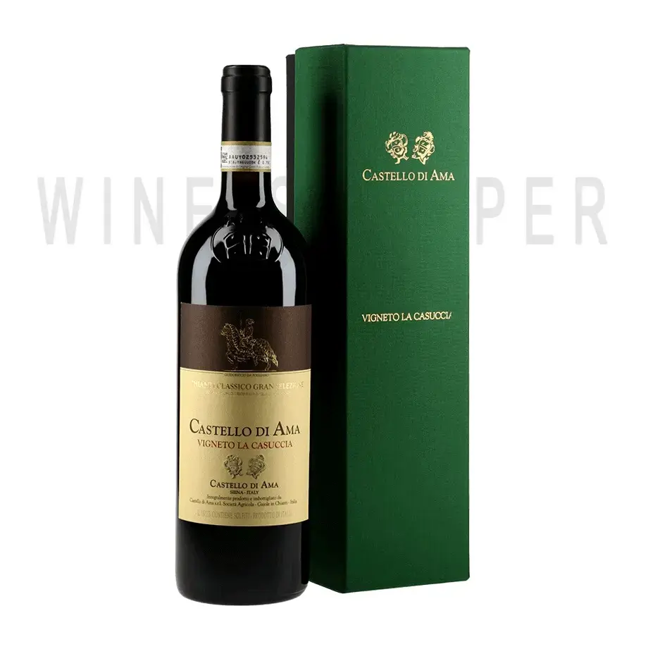 Вино Castello di Ama Chianti Classico DOCG Vigneto La Casuccia 2007 gift box 0.75 л