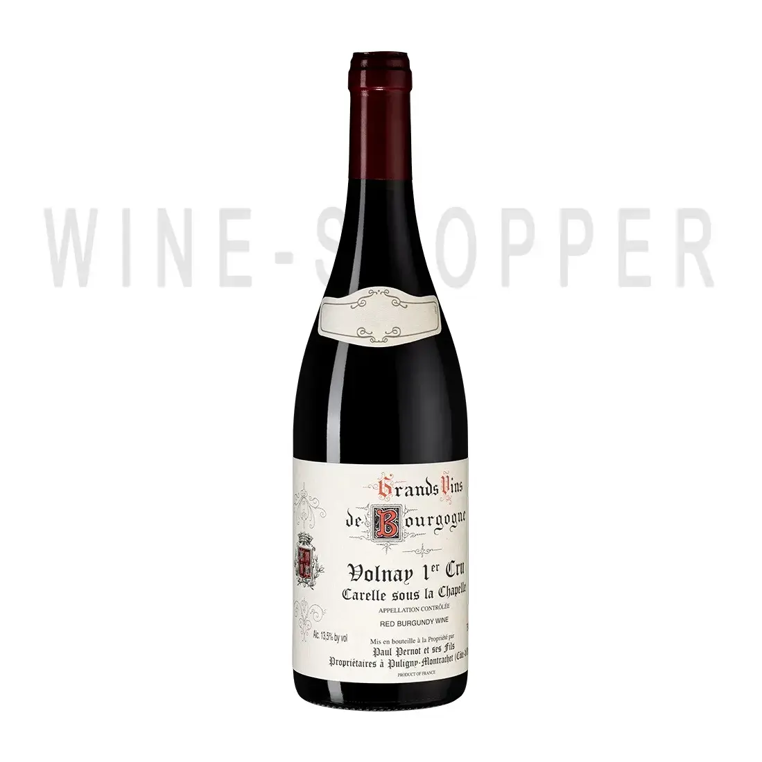 Вино Domaine Paul Pernot & Fils Volnay 1er Cru Carelle sous la Chapelle AOC 2019 0.75 л