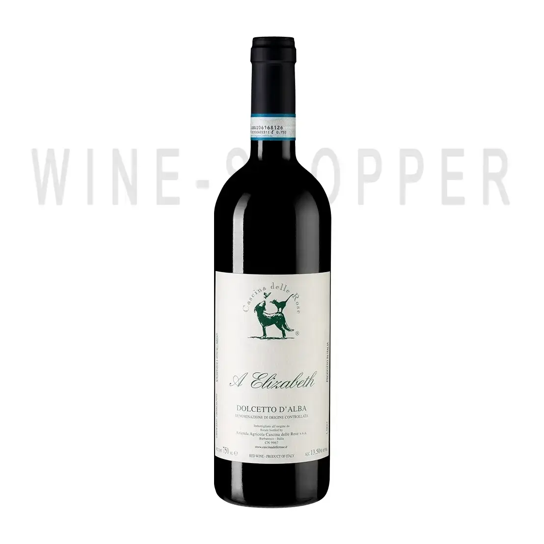 Вино Cascina delle Rose Dolcetto d'Alba A Elizabeth DOC 2021 0.75 л