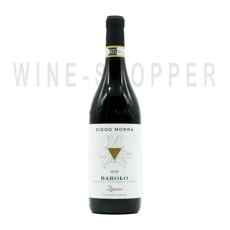 Вино Diego Morra Barolo Zinzasco DOCG 2018 0.75 л