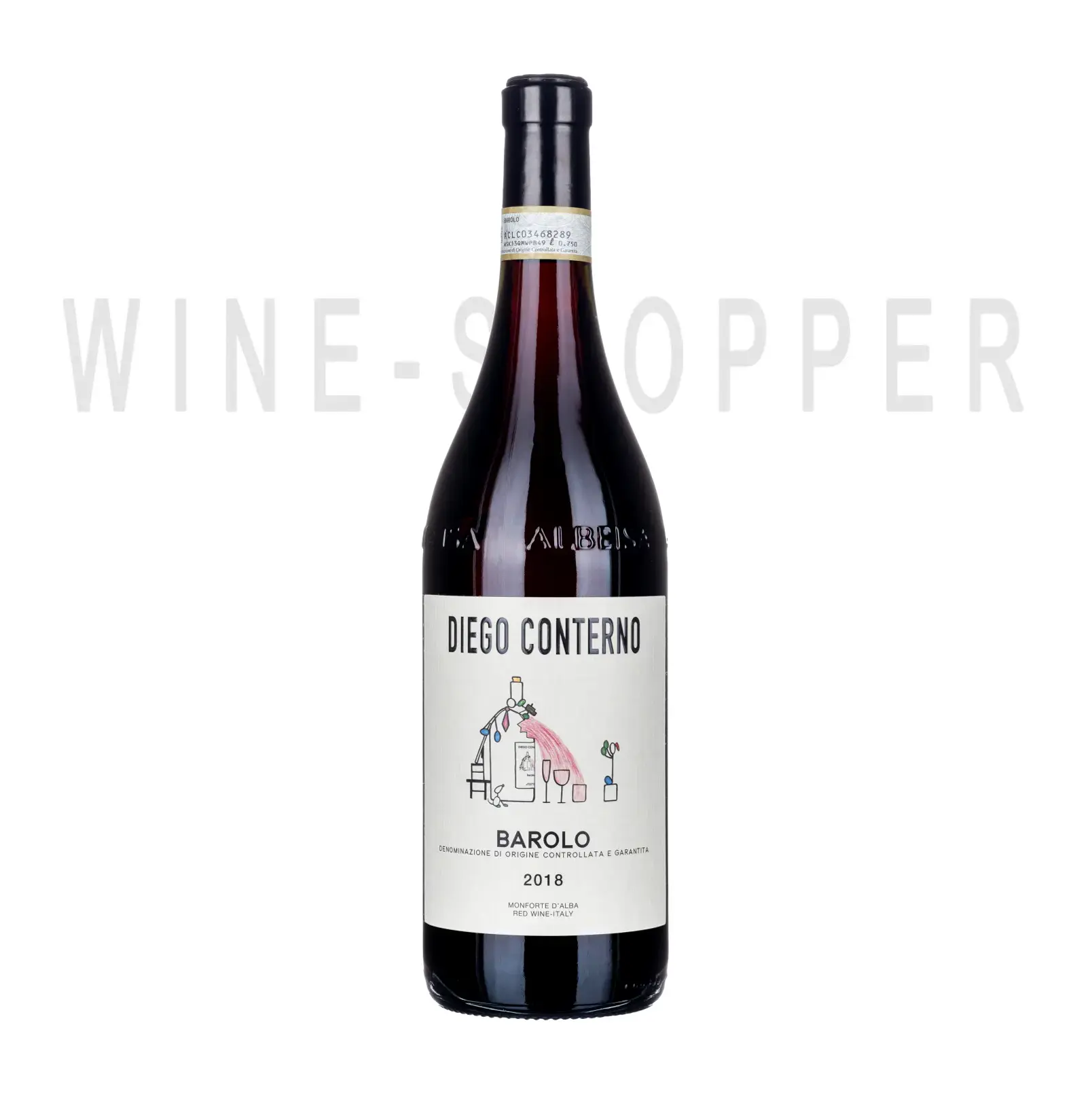 Вино Diego Conterno Barolo DOCG 0.75 л