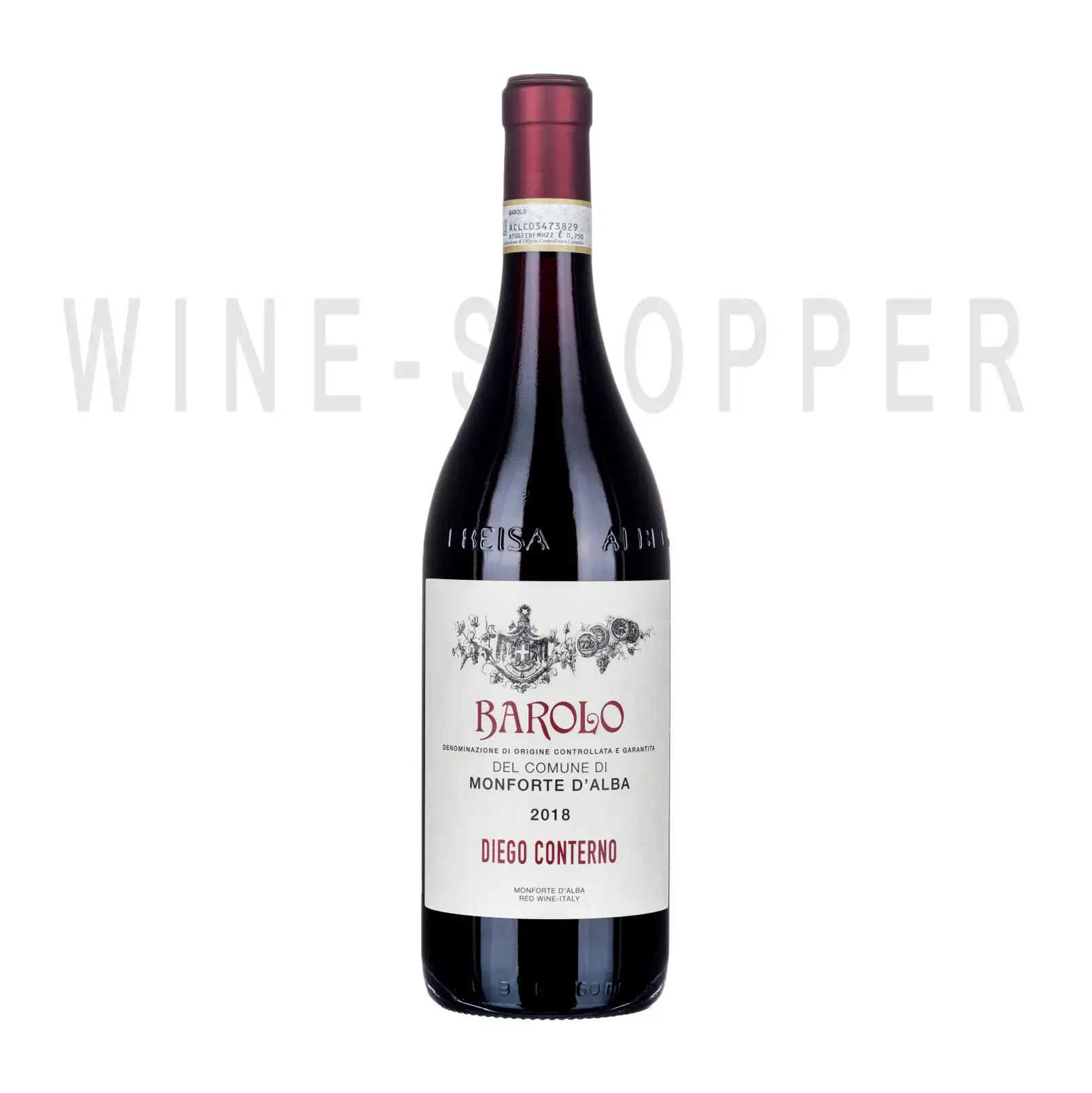 Вино Diego Conterno Barolo del Comune di Monforte d'Alba DOCG 0.75 л
