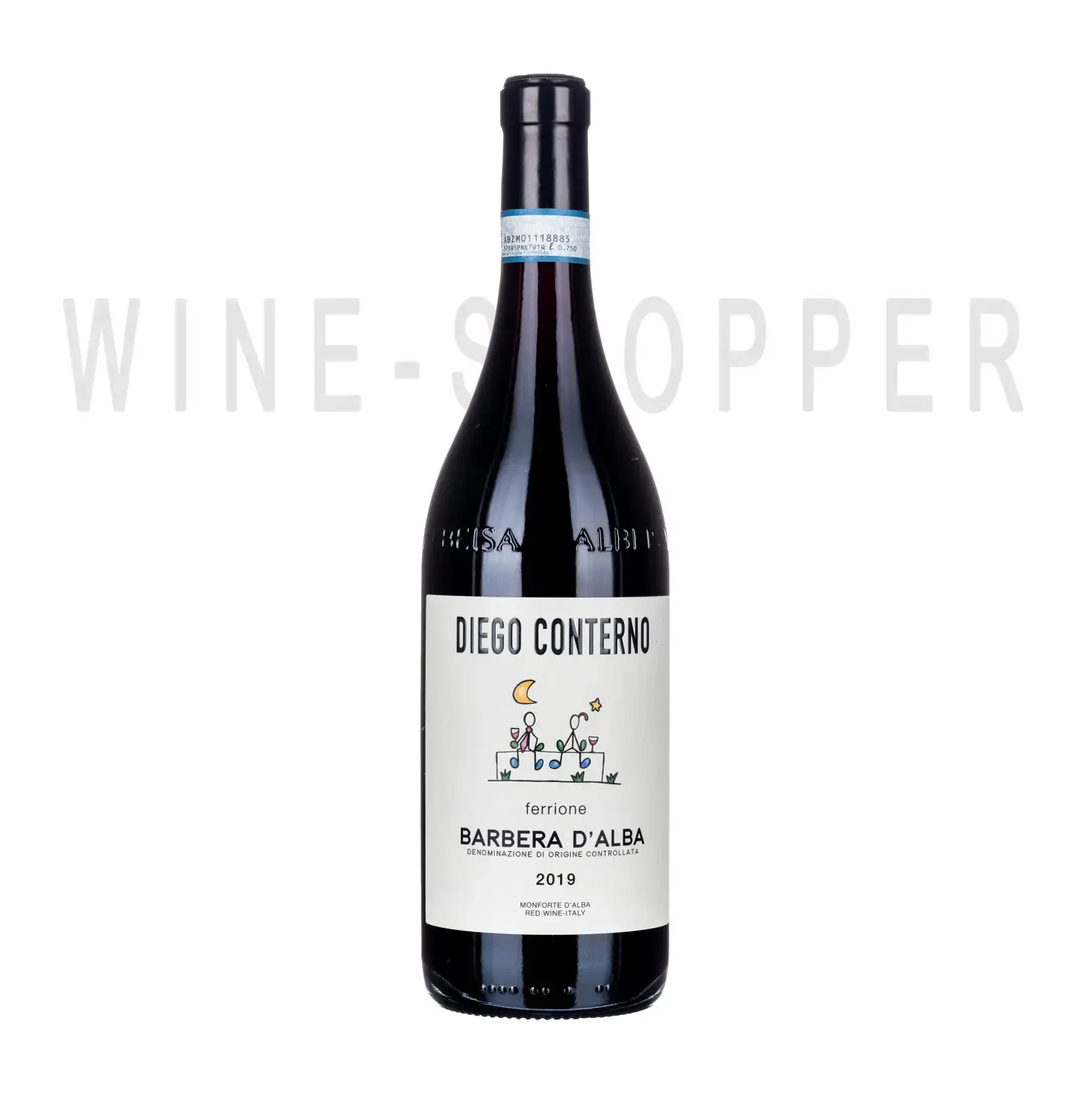 Вино Diego Conterno Ferrione Barbera d'Alba DOC 0.75 л