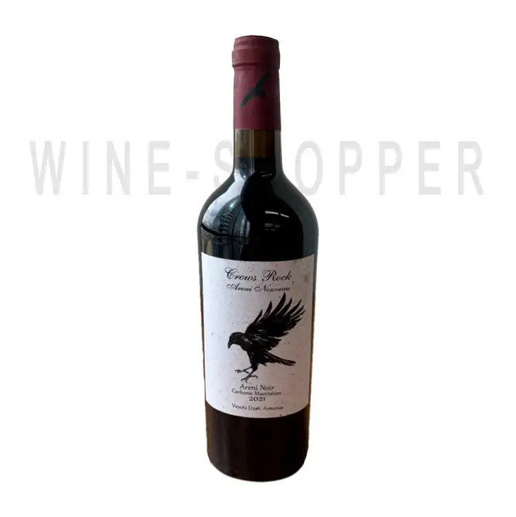 Вино Crow’s Rock Areni Noir Carbonic Maceration 2021 0.75 л