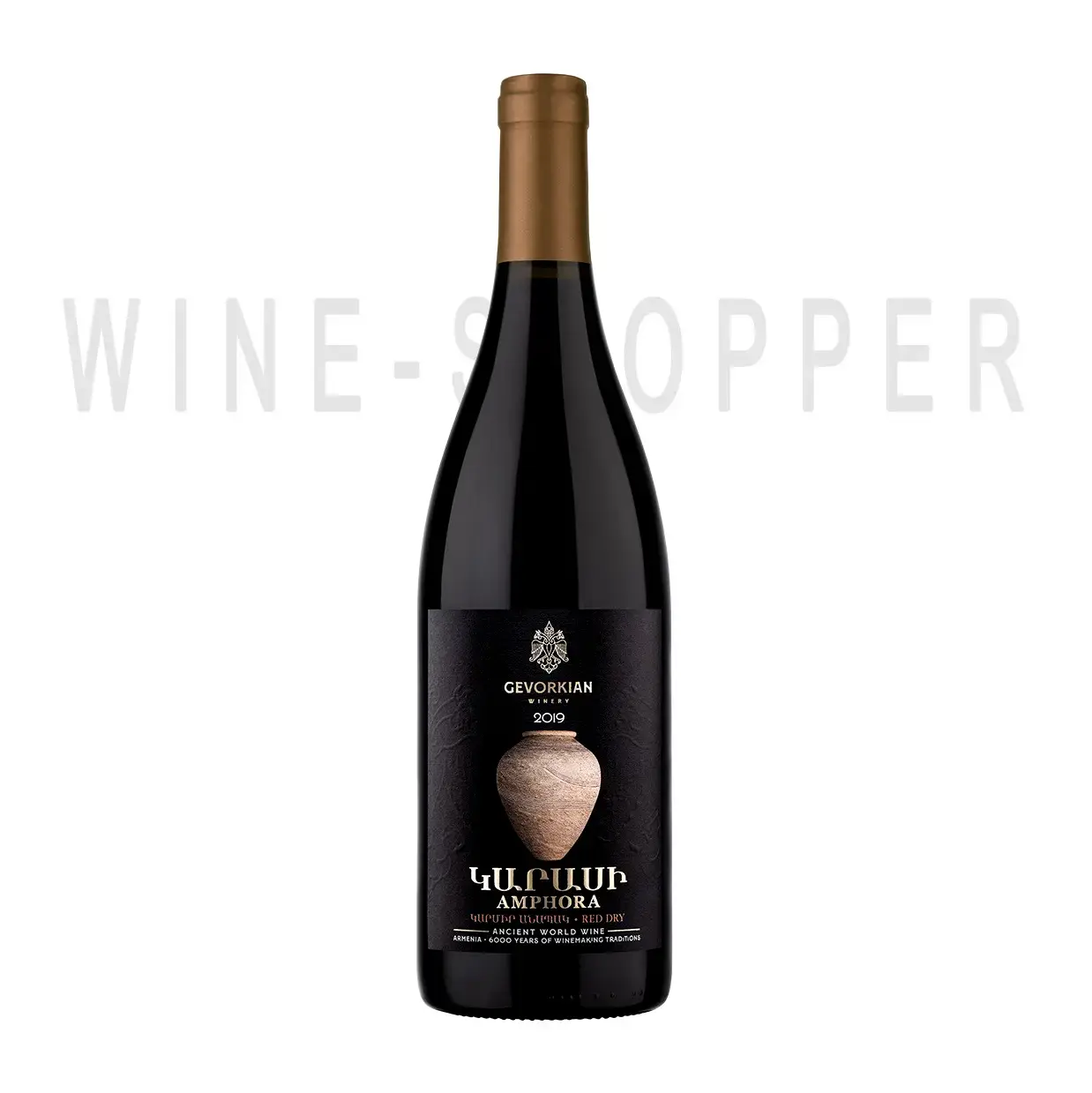 Вино Gevorkian Winery Amphora Red Dry 2019 0.75 л
