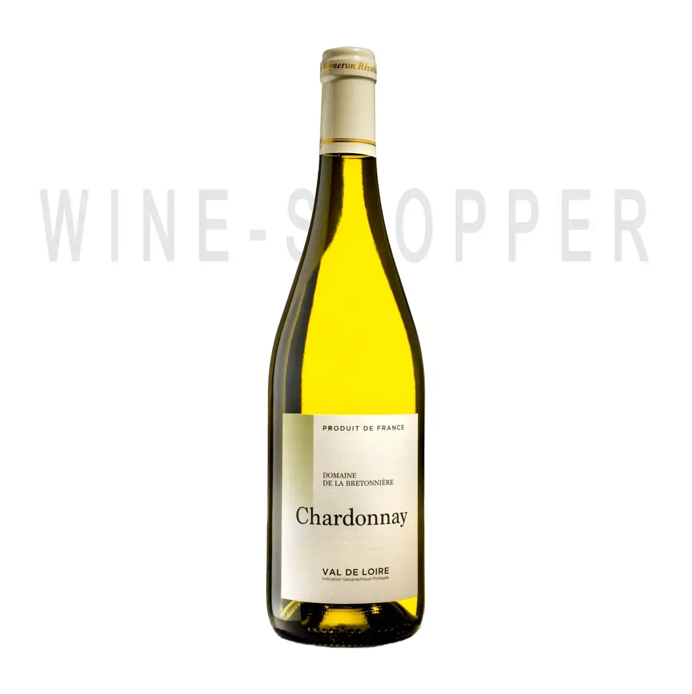 Вино Domaine de La Bretonniere Chardonnay Val de Loire IGP 2020 0.75 л