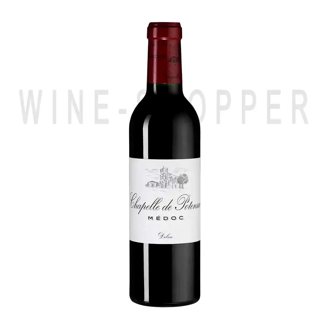 Вино Chapelle de Potensac Medoc AOC 2019 0.375 л