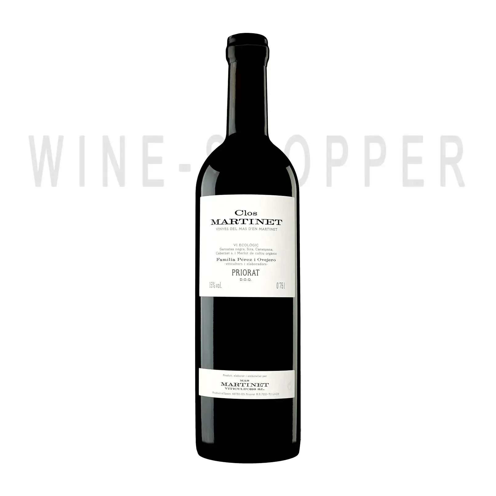 Вино Clos Martinet Priorat DOQ 2018 0.75 л