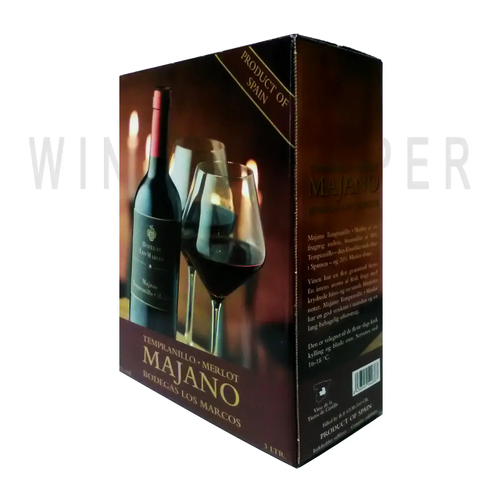 Вино Fernando Castro Majano Tempranillo-Merlot bag-in-box 3 л