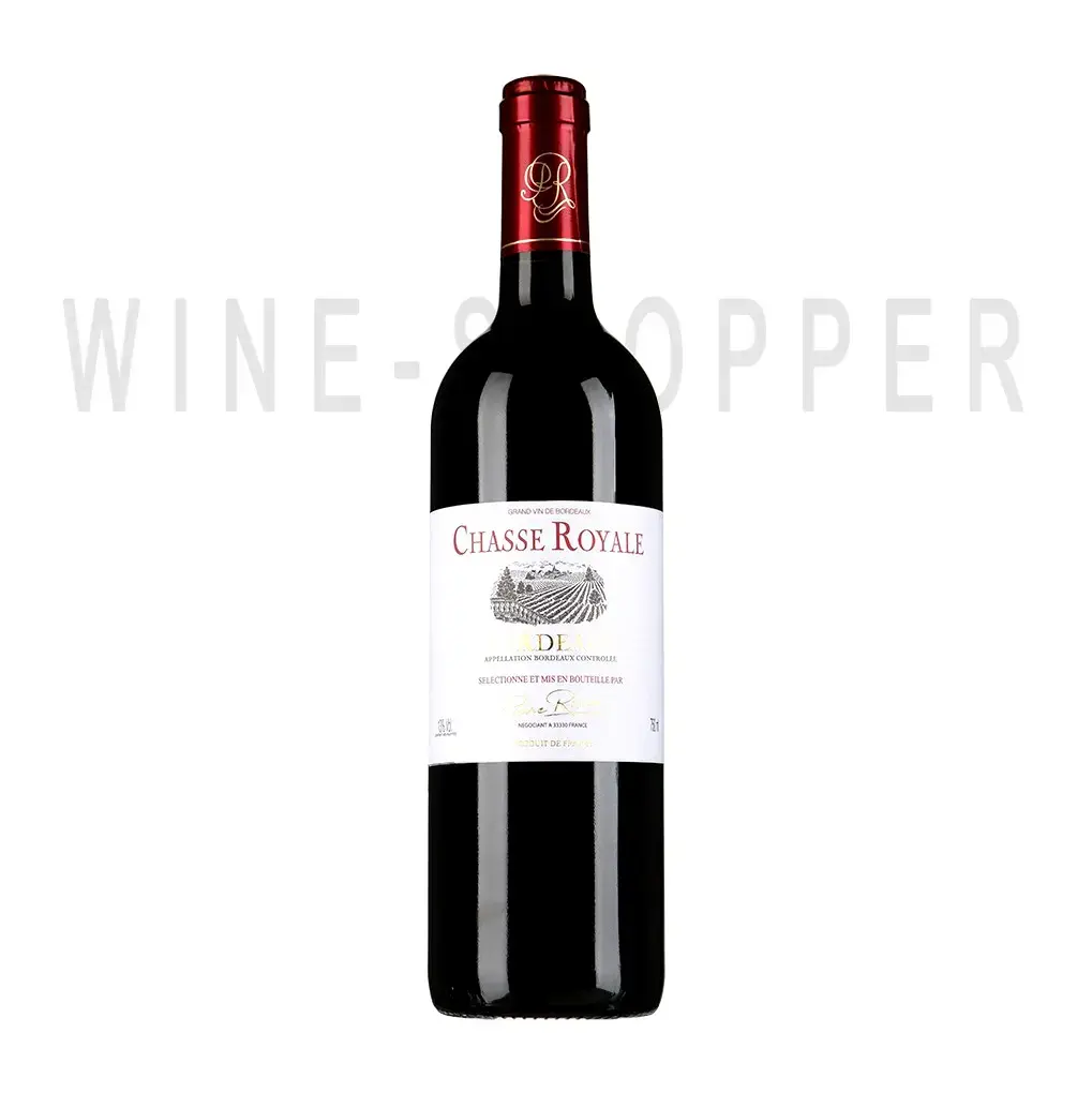 Вино Chasse Royale Bordeaux AOC 2018 0.75 л