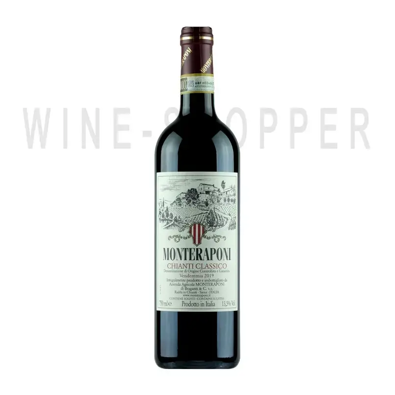 Вино Monteraponi Chianti Classico DOCG 2019 0.375 л