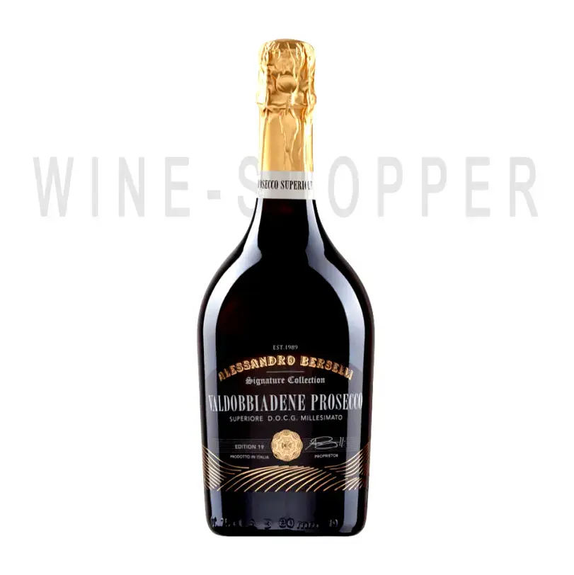 Игристое вино Alessandro Berselli Signature Collection Valdobbiadene Prosecco Superiore D.O.C.G. Millesimato Bio 0.75 л