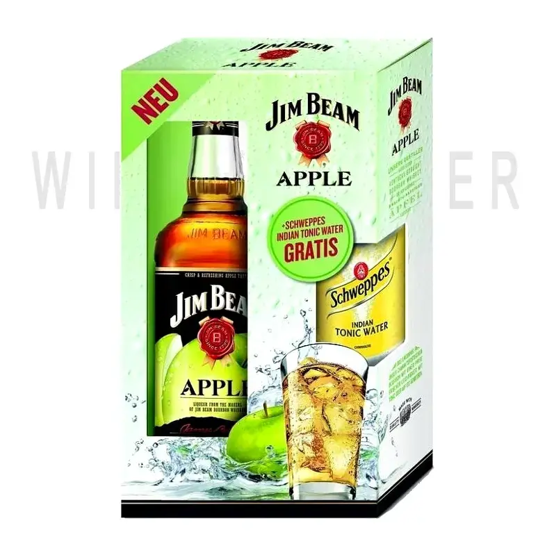  Набор Jim Beam Apple gift set with Schweppes Spain