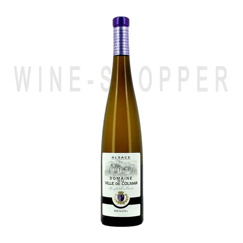 Вино Les Grands Chais de France Domaine Viticole de la Ville de Colmar Riesling Alsace AOP 2020 0.75 л