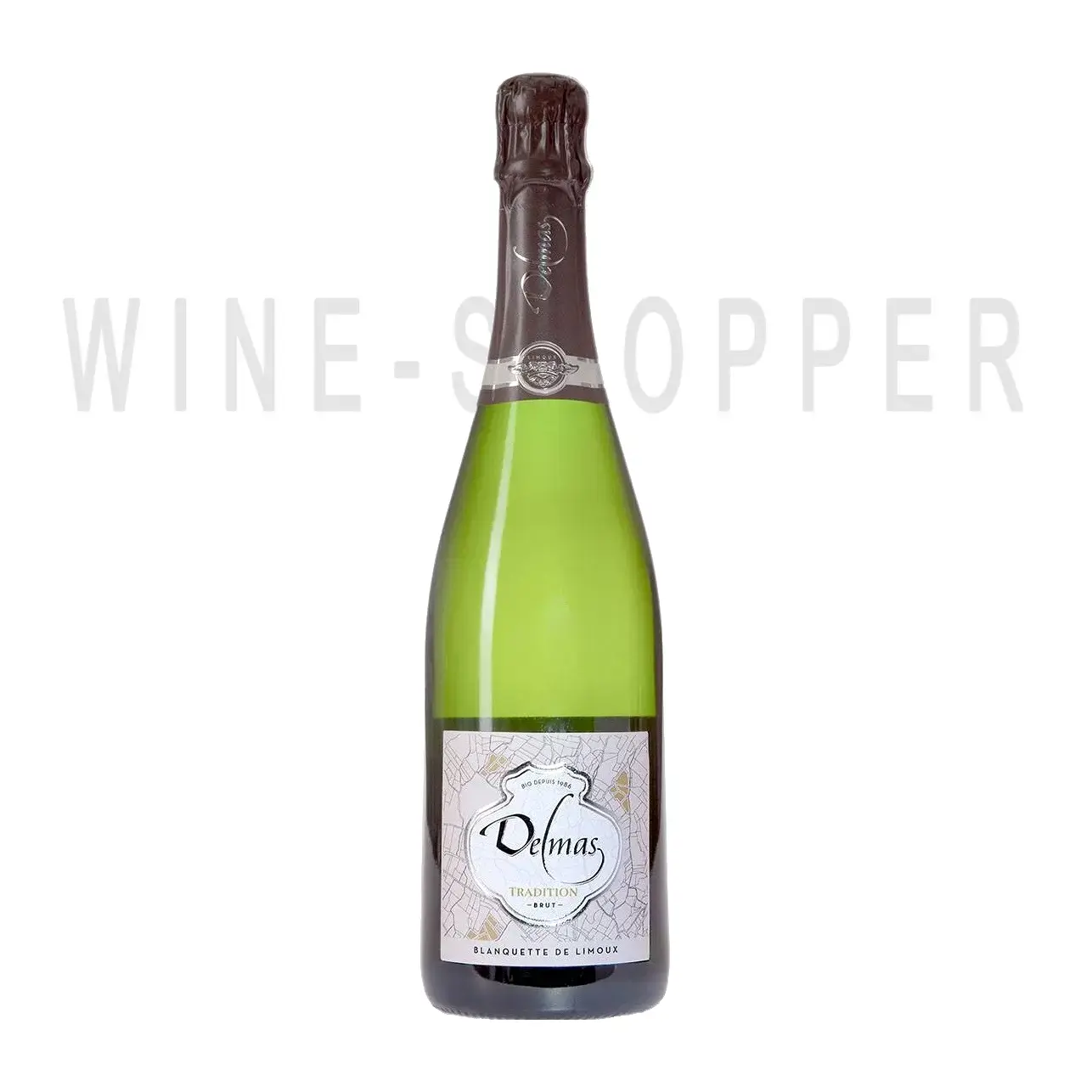 Игристое вино Delmas Tradition Brut Blanquette de Limoux AOC, 2022, 0.75 л