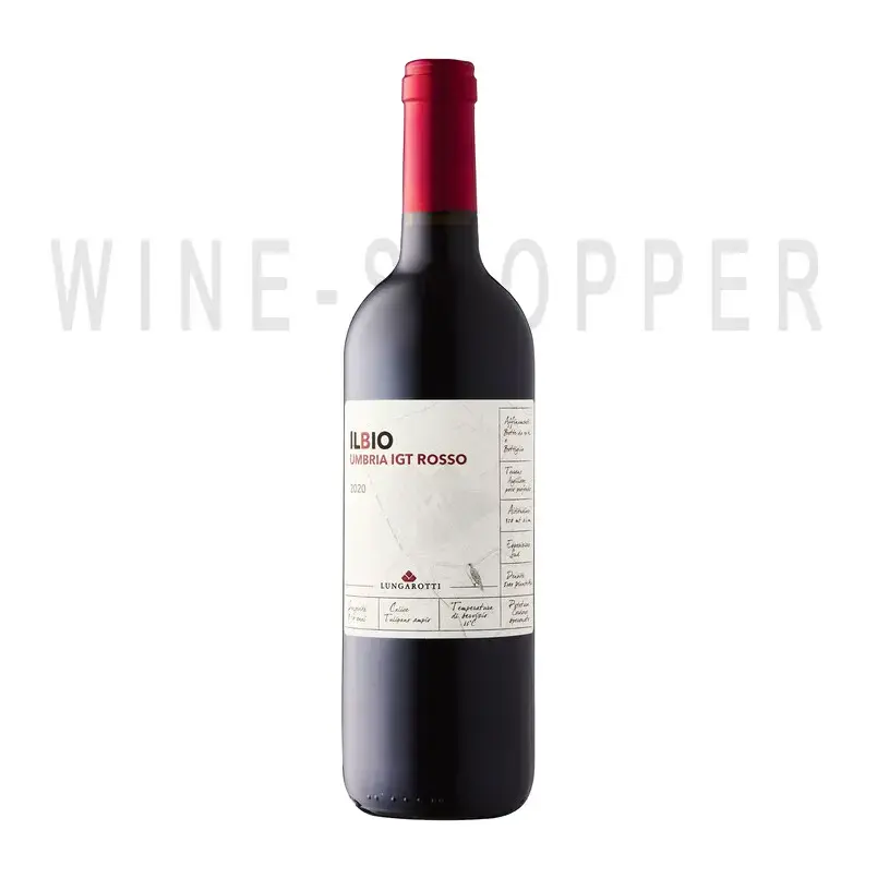 Вино Lungarotti IlBio Umbria IGT Rosso 2020 0.75 л