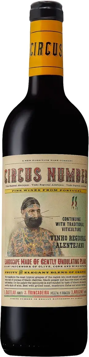 Вино Circus Number Red, 2020, 0.75 л