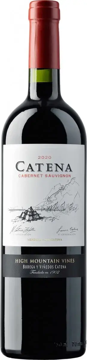 Вино Catena Cabernet Sauvignon Mendoza, 2020, 0.75 л