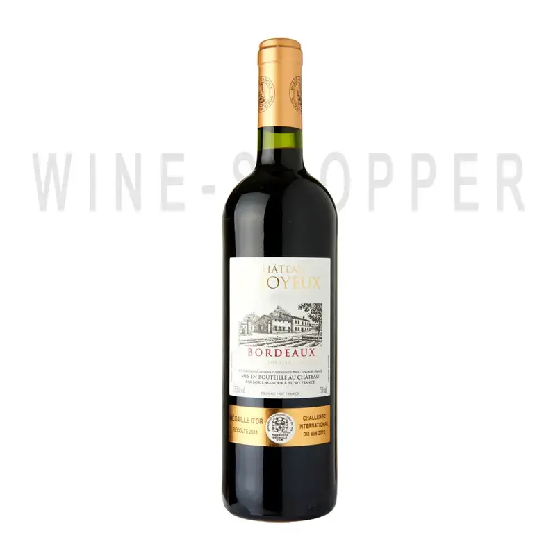 Вино Borie-Manoux Chateau Le Joyeux Bordeaux AOC 2018 0.75 л
