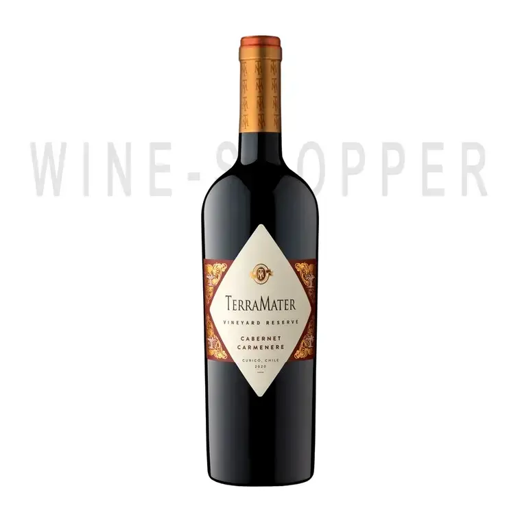 Вино TerraMater Vineyard Reserve Cabernet Carmenere 2020 0.75 л