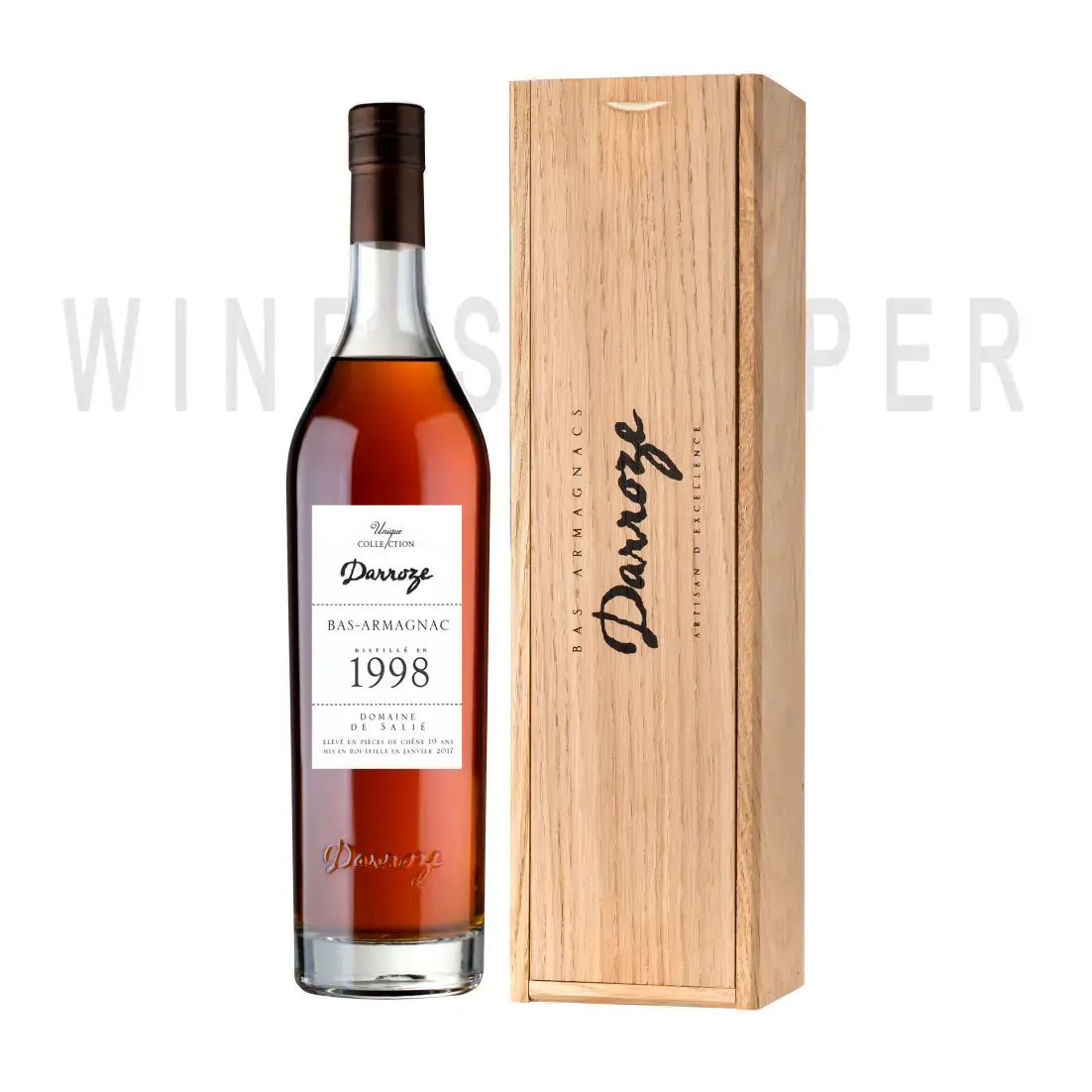Арманьяк Bas-Armagnac Darroze Unique Collection Domaine de Salie au Freche 1998 0.7 л