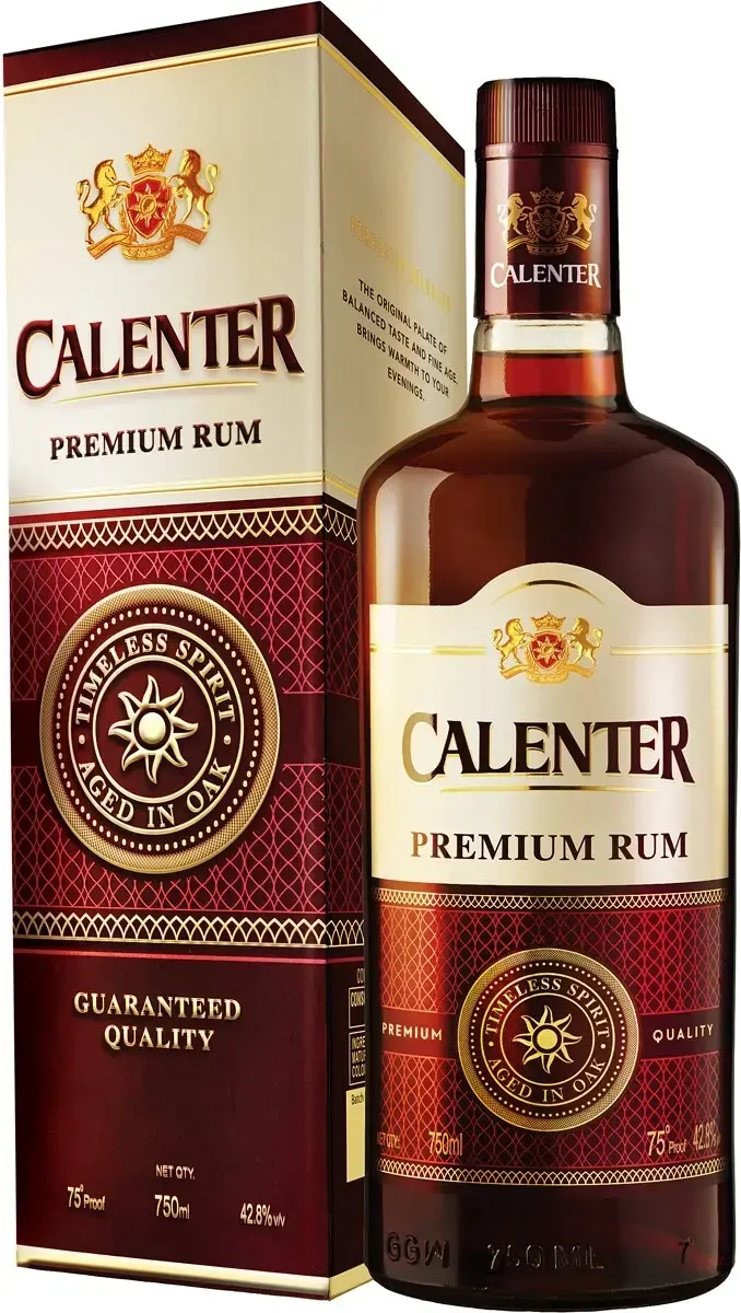 Ром Calenter Premium in gift box, 0.75 л