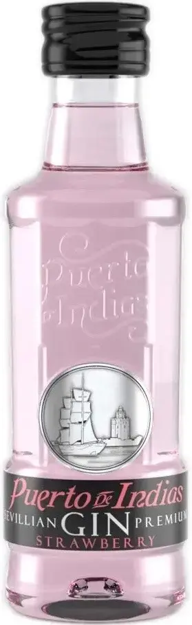 Джин Puerto de Indias Strawberry, 0.05 л